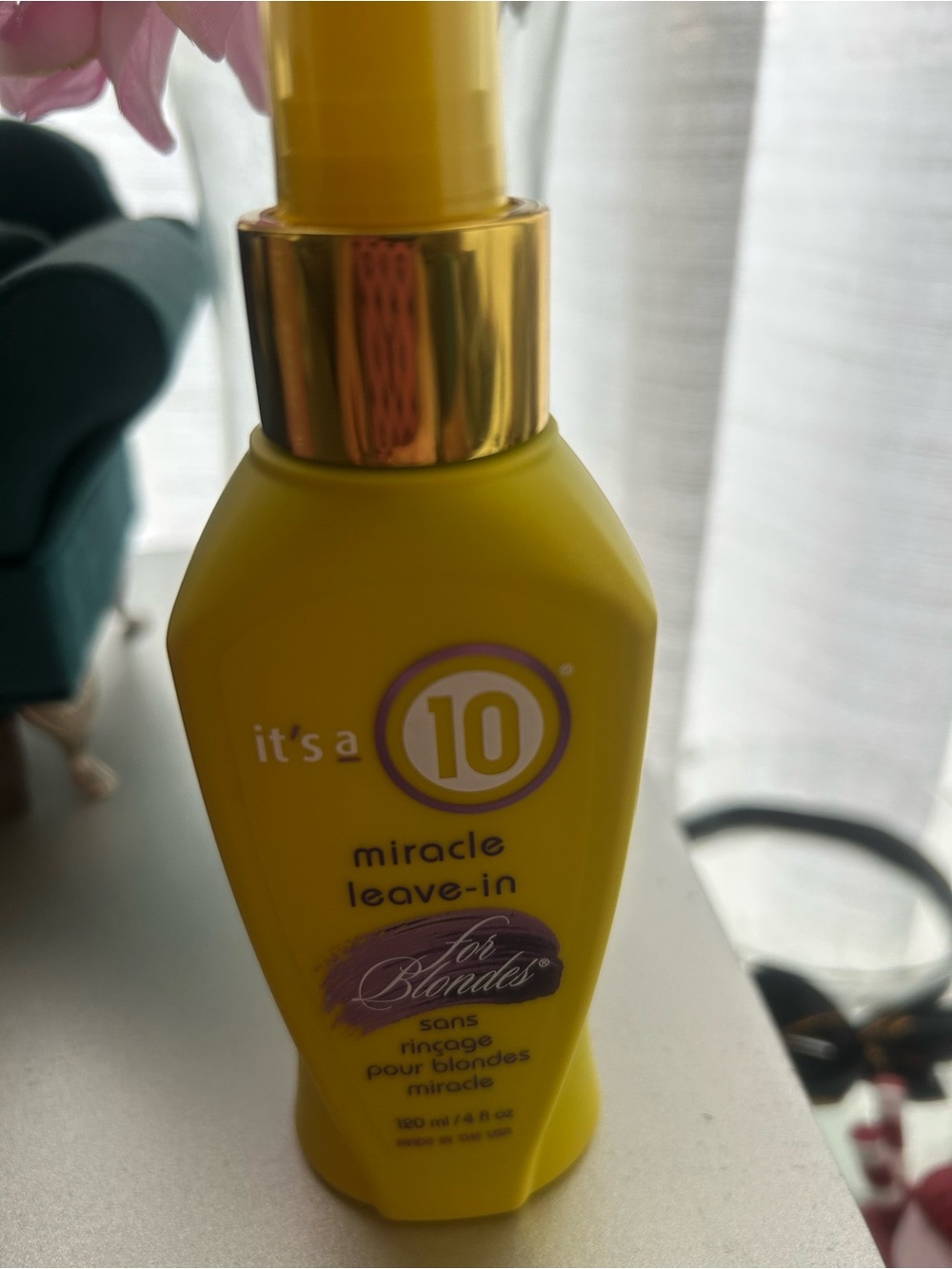 It's a 10 Miracle Leave-In for Blondes -